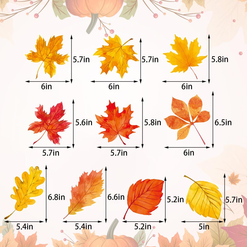 KALEFO Fall Decorations Autumn Thanksgiving Decoration Maple Leaf Themed Party Supplies Hanging Foil Swirl Decor for Home Ceiling Favors - Image 5